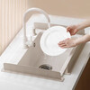 Jiacube sink water guard kitchen pool anti-splash water artifact wash basin wash basin countertop silicone partition water strip beige