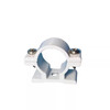 Construction aluminum plastic pipe code aluminum code pipe clamp 1014 pipe card aluminum buckle seat 1016 water pipe wall fixed card off-wall code 2632 1014 (card outer diameter 14MM pipe)