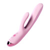 JISBOND vibrator for women, second trendy girl toy, female masturbation device, adult toy sex toy, double-headed strong shock, intelligent constant temperature strong-shock squirting double-headed vibrator