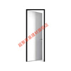 Meikejie minimalist light luxury frameless aluminum wooden door door set room door bathroom door glass door waterproof WBK-1 aluminum frame single package