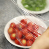 Miaojie Knife-free Tear-off Plastic Wrap Large Roll Point-Breaking Tear-Off Microwaveable Household 50-meter Large Bowl Boxed Large Bowl 1 Roll 30cm*50m Total 50 Meters