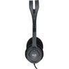 Logitech H111 Stereo Headset with Microphone Computer Laptop Office Headset Black Single Pack