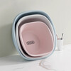 Thickened washbasin large, medium and small household laundry basin student dormitory footbath baby other storage box white thickened small 1