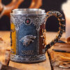 KYODO Jingmei Multi-Iron Cup Game of Thrones Beer Mug 304 Steel Creative Wine Glass Mug Embossed Large Capacity Holy Sword Handle Cup