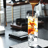 Meikejie Japanese straight cup Colin cup cocktail cup highball highball cup Long Island ice tea glass long drinking cup long wine glass Colin cup - round 65x150 420ml