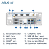 ASUSUITRAHOT industrial computer ASUS industrial computer EBS-I10 industrial computer 2U mini host embedded small visual inspection server host can replace Advantech industrial computer EBS-I10/I3-9100TM 8G memory/256GSSD