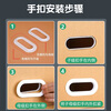 Mingya extra large thickened moving carton packing box moving carton with plastic buckle hand storage box express packing box 80*50*60cm 5 pieces 5393