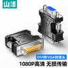 Shanze DVI male to VGA female adapter DVI24+5/DVI-I to VGA HD adapter graphics card to monitor projector ZH-310B