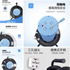 Bull BULL mobile cable reel 30 meters 1.5 square meters 10A high power overheat protection GN-804 cable winding engineering take-up reel GN-804/30 meters 1.5 square meters/10A