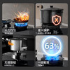 SUDISQR Subo gas stove natural gas liquefied gas stove household fierce stir-frying 5.2kW double stove first-class energy efficiency energy-saving gas-saving desktop embedded stove stove canned liquefied gas double nine-cavity fire stove + flameout + child lock + explosion-proof glass