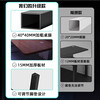 Shunguan bed table college dormitory artifact student bed computer table corner table desk dormitory e-sports table right corner baffle style woven black-120*90