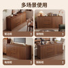 Litai solid wood sideboard integrated wall cabinet living room multifunctional cabinet tea cabinet wine cabinet storage cabinet kitchen storage cabinet new product impulse length 120*40*171.5cm