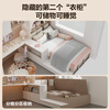 Quanyou (QUANU) Quanyou whole house customized tatami desk and bed integrated small apartment multi-functional storage children's room wardrobe customization 799/ (Tatami mats are not allowed, the specific amount is subject to the design plan)