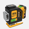 Dai Ge Hercules level meter 12 lines 8 lines ultra-bright outdoor large lithium battery high-precision laser wall floor meter F model 4 lines LD red light standard