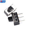 Toggle switch single row in-line patch horizontal small and micro power supply sliding gear fluctuation band 2/3 gears 3/4 feet SS12D10G5 toggle switch 2 gears 3 feet (2 pieces) No specifications