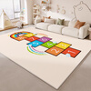 KAYE children's room carpet, bedroom reading area mat, washable and wipeable, living room, study, sofa, coffee table blanket, cartoon bedside blanket SJR-Y Happy Jumping 1 60X160cm