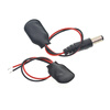 TaoTimeClub 9V battery cap battery buckle 6F22 square carbon battery battery buckle battery cap with wire DC power plug 9V battery buckle wire no specifications