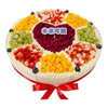 Freedo Fruit Strawberry Birthday Cake Same-City Delivery Same-Day Delivery to Parents, Girlfriends, Best Friend Party 1 Pound