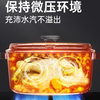 Household colorful enamel pot double-eared soup pot for soup stewing enamel pot non-stick pot multi-functional gas stove induction cooker 20CM white glass lid suitable for 1-4 people 20cm