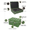 Jijialong rotational molding box airdrop box material box outdoor camping portable multi-functional equipment box 800*600*500mm
