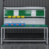 Kegan diy aluminum alloy anti-static workbench aluminum profile operating table computer table workshop factory assembly line assembly table repair table can be customized including accessories 2000*800*1600