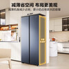 Midea produces Hualing 589/640 double-door double-door household energy-saving first-class energy-efficiency air-cooled frost-free and odor-free ultra-thin large-capacity home appliance refrigerator. National government subsidy 20% blockbuster new product | double-purity large freezer | Hualing 640