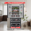 Rongsheng 520 liters ultra-large capacity French four-door multi-door household refrigerator ultra-thin first-class energy efficiency antibacterial net odor air-cooled frost-free refresh subsidy BCD-520E30FNLAE