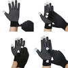 Minggu dot bead touch screen thin labor protection gloves 10 pairs/pack nylon dot PVC dot plastic non-slip wear-resistant breathable black