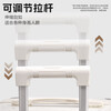 Bei Chuzhong suitcase 20-inch small trolley suitcase for students and women, suitable for airplanes, large-capacity men's travel password suitcase, ivory white, hook + cup holder + mobile phone holder, good-looking, lightweight and multi-functional, 20-inch cabin suitcase, suitable for short-distance business trips