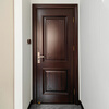Pure wood door North American red oak solid wood door bedroom door room interior door painted kitchen door villa whole house customization Detailed structure diagram Type A
