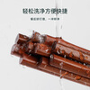 Tang Zong Chopsticks, 2 pairs of fragrant sandalwood hot pot chopsticks, 42cm longer, natural solid wood noodles chopsticks C2341