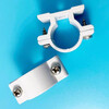 Construction aluminum plastic pipe code aluminum code pipe clamp 1014 pipe card aluminum buckle seat 1016 water pipe wall fixed card off-wall code 2632 1014 (card outer diameter 14MM pipe)