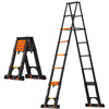 Magnesium midoli herringbone ladder, aluminum alloy ladder, multi-functional telescopic ladder, folding ladder, engineering ladder, dual-purpose straight ladder R55