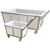 Shantou Lincun wheeled water tank cart turnover cart cloth drop cart dyeing factory push cart cooked plastic box linen cart water loading cart with bucket 100 shallow basins (93*62*25) + cart