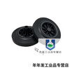 Zhongde large trash can wheel large universal thickened wheel with shaft accessories outdoor 240 liter rubber solid wheel sanitation 55cm hollow shaft 1 suitable
