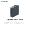Siemens ET 200SP digital output module 6ES7132-6BH01-0BA0, DQ 16x 24V DC/0,5A ST, PU 1