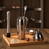 CLITON304 stainless steel cocktail mixer, milk tea shop hand-made lemon artifact cocktail hand-shake shaker cup and pot 16-piece set