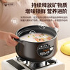 Li Fang Shao Ceramic Casserole Stew Pot Gas Stove Special Large Capacity Household Porridge and Soup Pot Traditional Chinese Soup Pot Stew Pot 1-2 People Suitable for Claypot Rice 1.5L