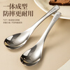 Guangyi Soup Rice Spoon 316L Stainless Steel Food Grade Tableware Palace Spoon Smooth and Will Not Hurt Your Mouth 316L Palace Spoon Pack of Two - No. 2 Spoon