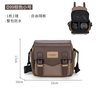 CWATCUN shoulder camera bag Japanese portable casual mirrorless SLR cardon professional crossbody suitable for Fuji Canon Sony Nikon camera bag