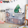 TENMA Tianma Toy Storage Box LUX Organizing Box 440S Plastic Transparent Under-Bed Storage Box Thickened Collection Box 1 Pack 30*44*16.5cm Transparent White