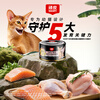 Wanpy 100% fresh meat kitten staple food can full price nutritional wet food canned cat 50g*24 cans chicken and salmon formula