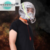 Filtered fire-fighting self-rescue respirator tzl30 mask fire-proof, smoke-proof and gas mask household 3C fire escape household three-person protective escape suit 3c certification