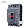 Delixi Electric Delixi plastic case circuit breaker CDM3S plastic case circuit breaker 100A160A250A400 three-phase 3P four-wire 4P 125A 4P