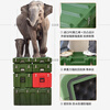 Jijialong rotational molding box airdrop box material box outdoor camping portable multi-functional equipment box 800*600*500mm