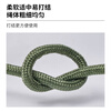 Jiuqiangu nylon rope 8mm*100 meters, military green packing rope, packing tape, high-strength bundling rope, core-covered wear-resistant and anti-aging nylon tie, braided rope, clothesline, packaging rope