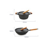 Corning fine iron non-stick cookware set Fine iron non-stick cookware set Four-piece fine iron non-stick cookware set