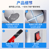 Jingyan manual ice shaver, household small smoothie machine, ice crusher, commercial stall continuous ice machine, hand-cranked hail ice machine, upgraded model - double cover, double knives, adjustable thickness | strengthened motor | double cover splash-proof, upgraded and heightened body | fine ice recommendation | 3 seconds ice crushing