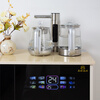 Meijia Meiju Tea Bar Machine 2025 Cream Style Fully Automatic Solid Wood Tea Bar Machine All-in-One Cabinet Water Dispenser Disinfection Home High-end Living Room 2025 New Sideboard Cooling and Hot Two Cabinet Milk White Refrigerator Model (Temperature as Low as Around 5) Cooling and Heating Type