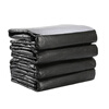 Yuan Meng Black Flat Garbage Bag 900mmX1100mmX Thickness 3.5S Each 900mmX1100mmX Thickness 3.5S